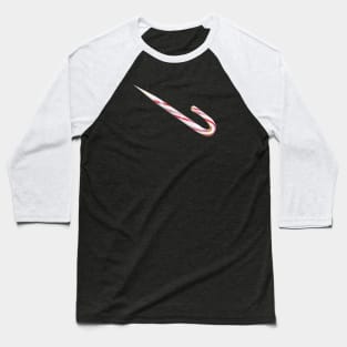 Candy Cane Shank Baseball T-Shirt